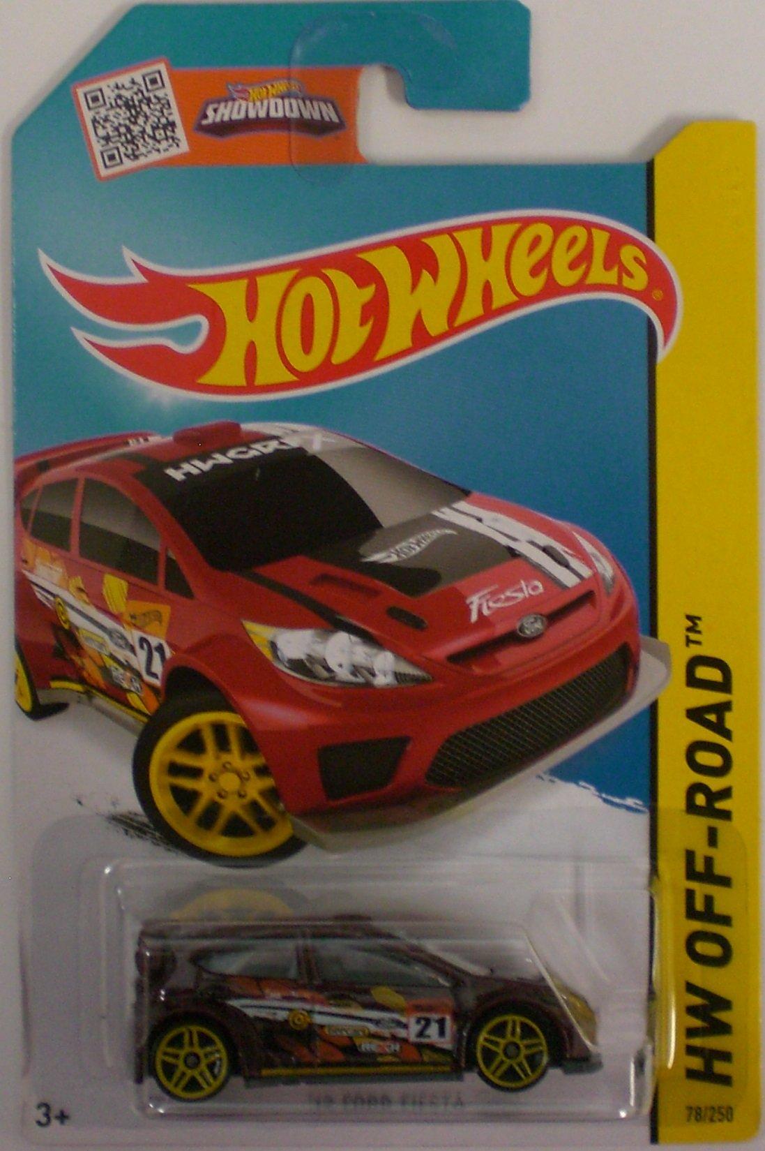 

HotWheels FORD FIESTA Hot Wheels Ford Fiesta Mini Car MATTEL 12 1/64