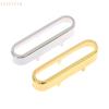 1Pcs ST Pickup Cover Gold/Silver Brass Cover for ST Single Coil Pickup 72x20mm Guitar Shell Top Open Parts Lid