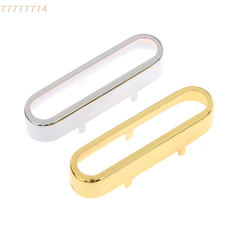 1Pcs ST Pickup Cover Gold/Silver Brass Cover for ST Single Coil Pickup 72x20mm Guitar Shell Top Open Parts Lid