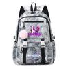 Rucsac Imprimat cu Demon Hunters K-Pop Desen Animale Școlar pentru Adolescent Student Fată Băiat Geantă pentru Cărți Capacitate Mare Impermeabilă Geantă de Călătorie Mochila