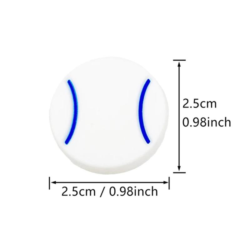 8Pcs Tennis Racket Vibration Dampener Soft Silicone Racquet Shock Absorbers Ball Shape Silicone Tennis String Dampene