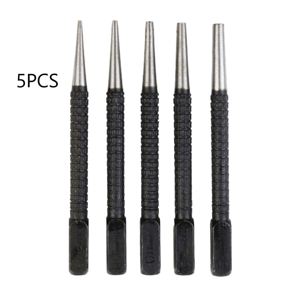 5pcs Nail Punch Door Pin Removal Hammerless Nail Center
