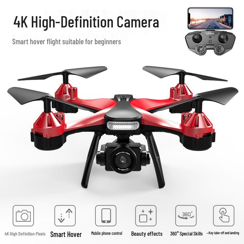 HD-Luftaufnahmendrohne: Pro Quadcopter Fernbedienung Trainingshubschrauber Spielzeug