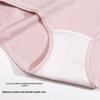 Women's Underwear with Comfortable Mid-Rise Waist, Antibacterial Crotch, Butt-Lifting Design, Pure Cotton Triangle Underwear for Young Girls