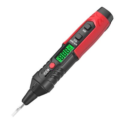 Digital Display Meter Voltage Tester Pen Cross And Flathead Tips LCD Display One-button AC Measurement NCV Detection
