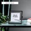4/6/7inch Metal Photo Frame Nordic Gold Painting Picture Poster Wall Photoes Cube Frames Baby Black Family Decorative