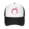 FFXIV Dragoon Logo Baseball Cap Black Anime Hat Funny Hat Women Beach Fashion Mens