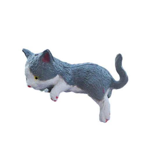 Χαριτωμένο Φιγουρίνι Γάτας Διακόσμηση Οθόνης Υπολογιστή Μίνι Ρητινένιο Στολίδι Γάτας Διακόσμηση Ταμπλό Αυτοκινήτου για Σπίτι Γραφείο Γραφείο Διακόσμηση Αυτοκινήτου