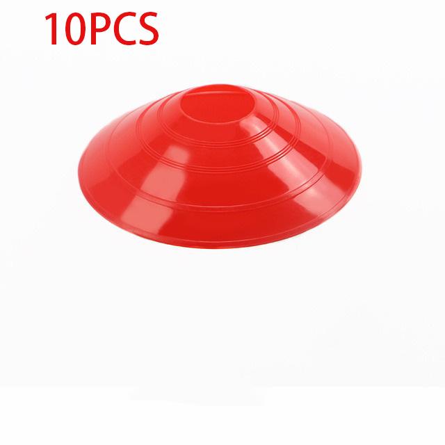 Round Mouth Logo Disc Soccer Trainingequipment  Logo Disc Obstacle Logo Cone Obstacle Disc Soft Durable Equipment Marker Outdoor