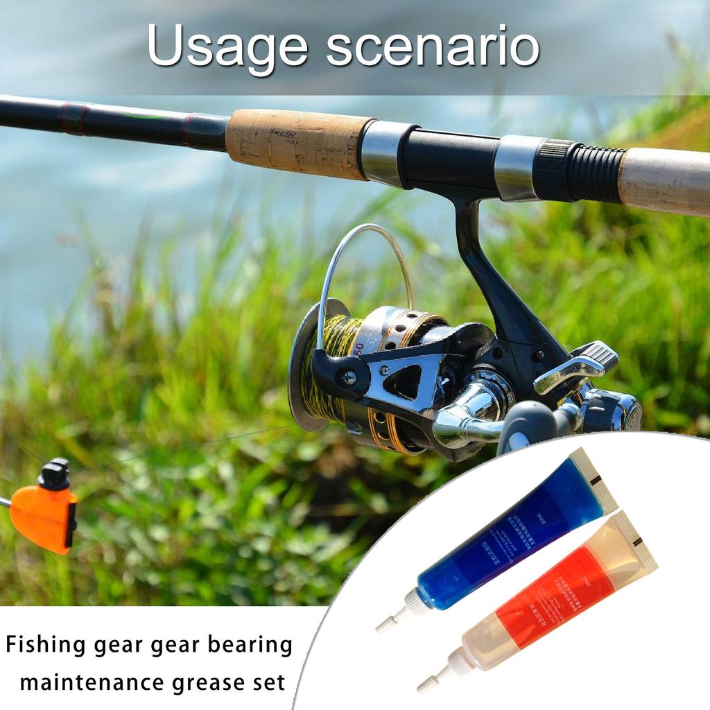 Bearing Lubricant for Casting Spinning Reel Fishing Reels Grease Maintenance Tool Universal Fishing Reel Lubricating Oil