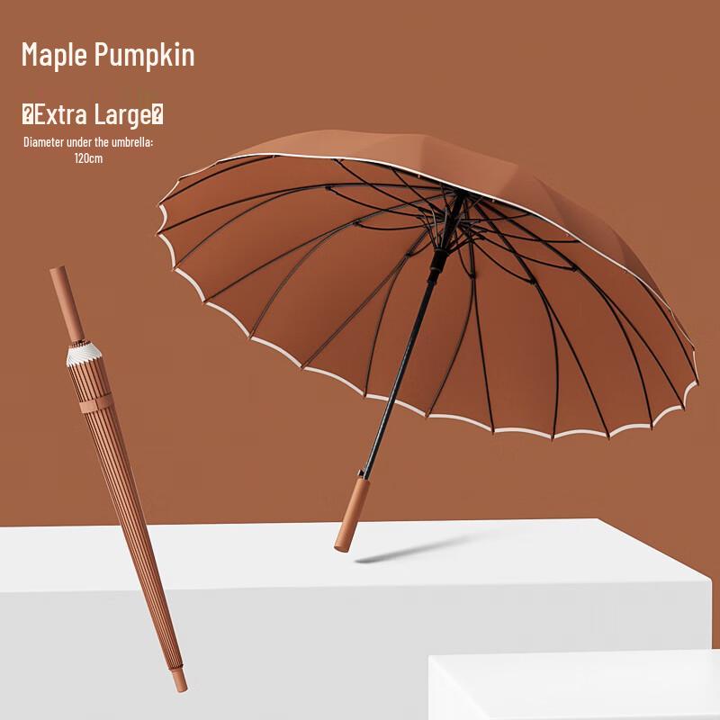Heavy-Duty Windproof Long Handle Umbrella