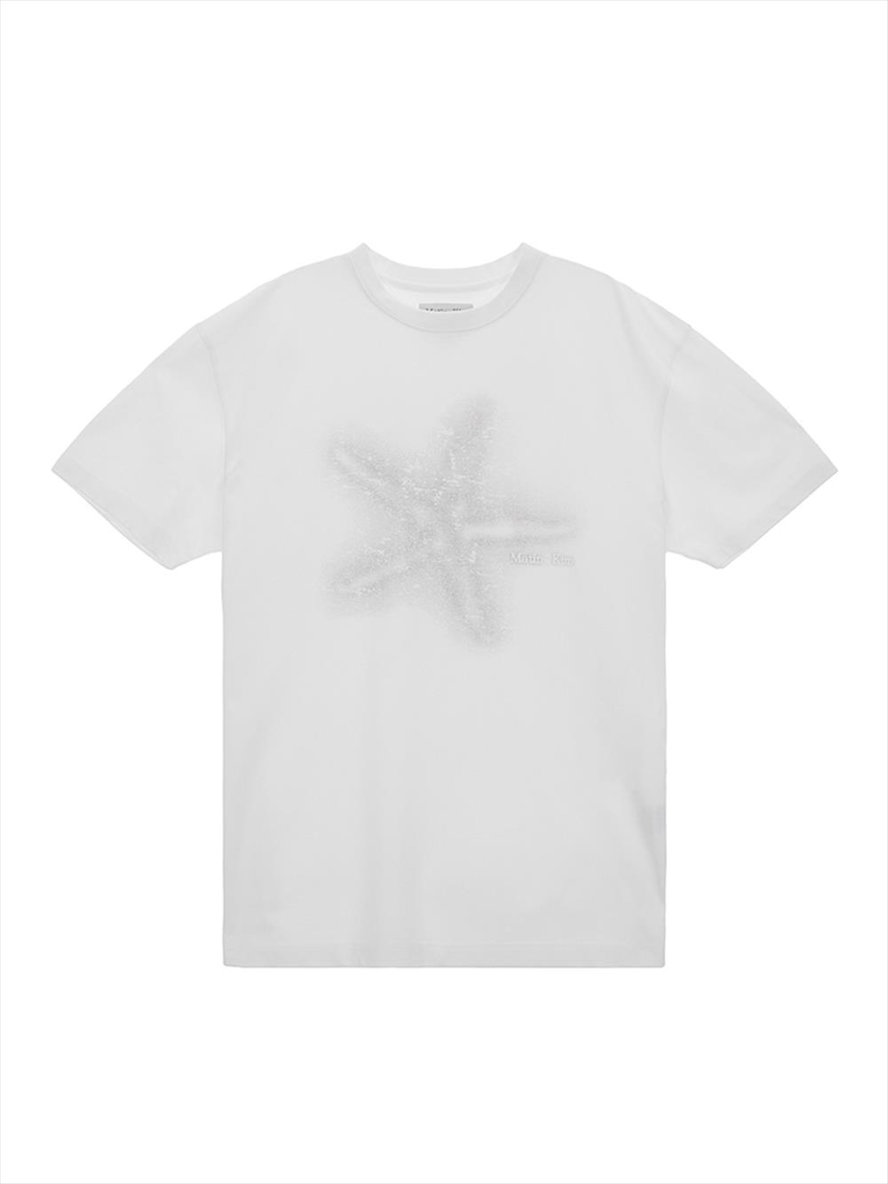 [Matinkim] STARFISH GRAPHIC TOP IN WHITE FREE-WHITE