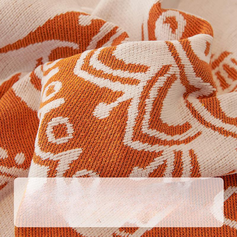 Cartoon Creative Elephant Sofa Towel Chenille Anti-Scratching Sofa Cover Cloth Dustproof Sofa Cover Universal Cover