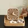 Retro Bedside Table Clock Exquisite Wall Clocks Home Decoration Desk Clock  Bedroom Decoration