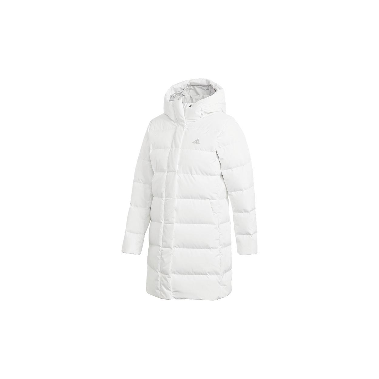 (WMNS) adidas Outdoor MID Down Coat Asia Sizing White Women s GE9992 S