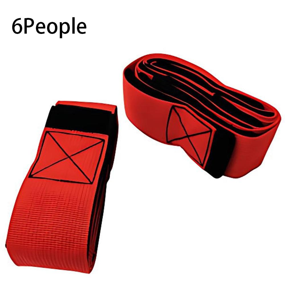 

6People детская спортивная игрушка Игры на свежем воздухе Гигантские шаги Групповое строительство Веселое обучение Интерактивное оборудование для родителей и детей