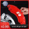 OPQ1 2026 Hot VOLKSWAGEN for Volkswagen VW 4Pcs Car Brake Caliper Vinyl Stickers Rline R Line Golf 3 5 7 Polo Passat GTI Bora Jetta V