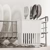 Multifunctional Kitchen Chopsticks Holder Kitchen Organizer Durable Tableware Storage Rack Hanging Save Space Tableware Holder