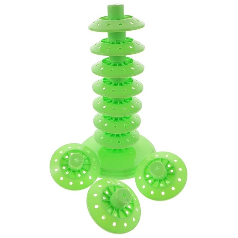 5/8/10 Layer Lollipop Display Stand Cake Pops Holder Tabletop Rack Candy Bar Wedding Decorative Desktop Multi-Function