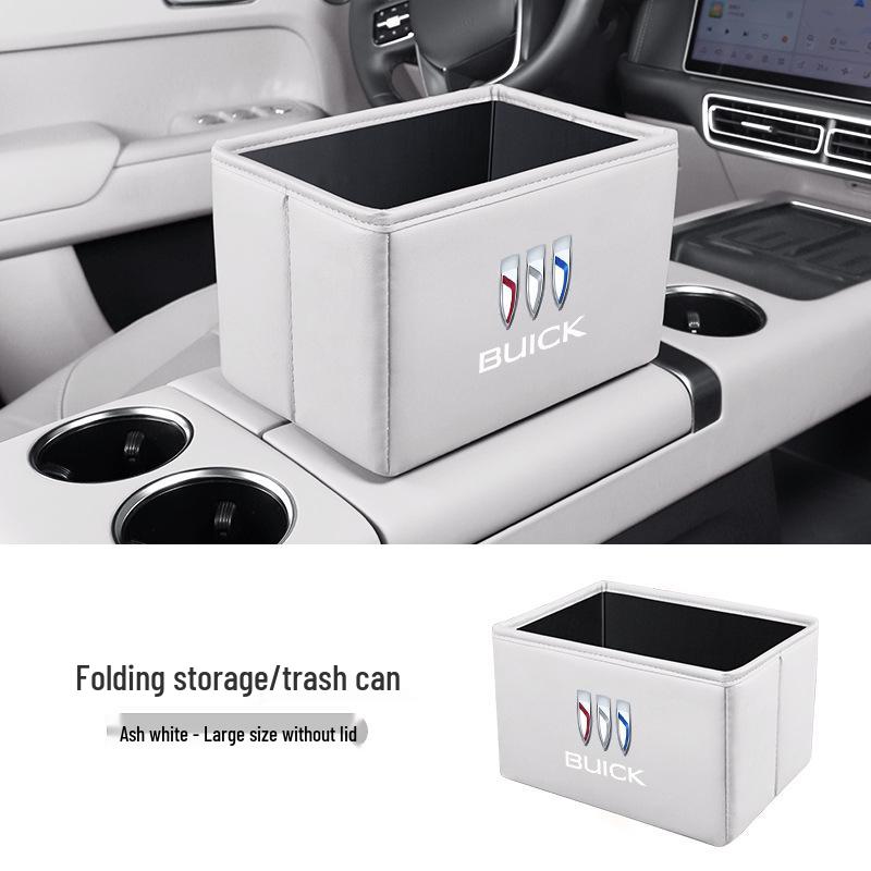 Folding Trash Can and Storage Box for New Buick Envision Plus/GL8/E5s/GS