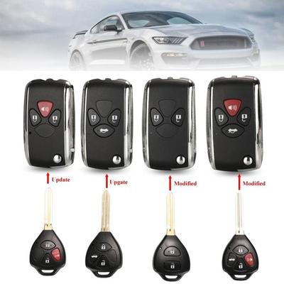 2/3/4 Buttons Car Key Shell for Toyota/Avlon/Crown/Corolla/Camry RAV4/Reiz/Yaris/Prado
