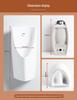 Wall-Mounted Ceramic Sensor Urinal for Men