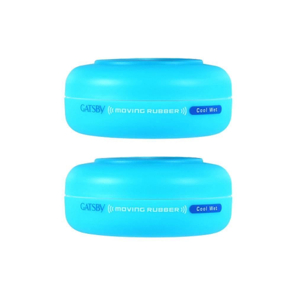 Gatsby Moving Rubber Cool Wet 80г X2 FREE