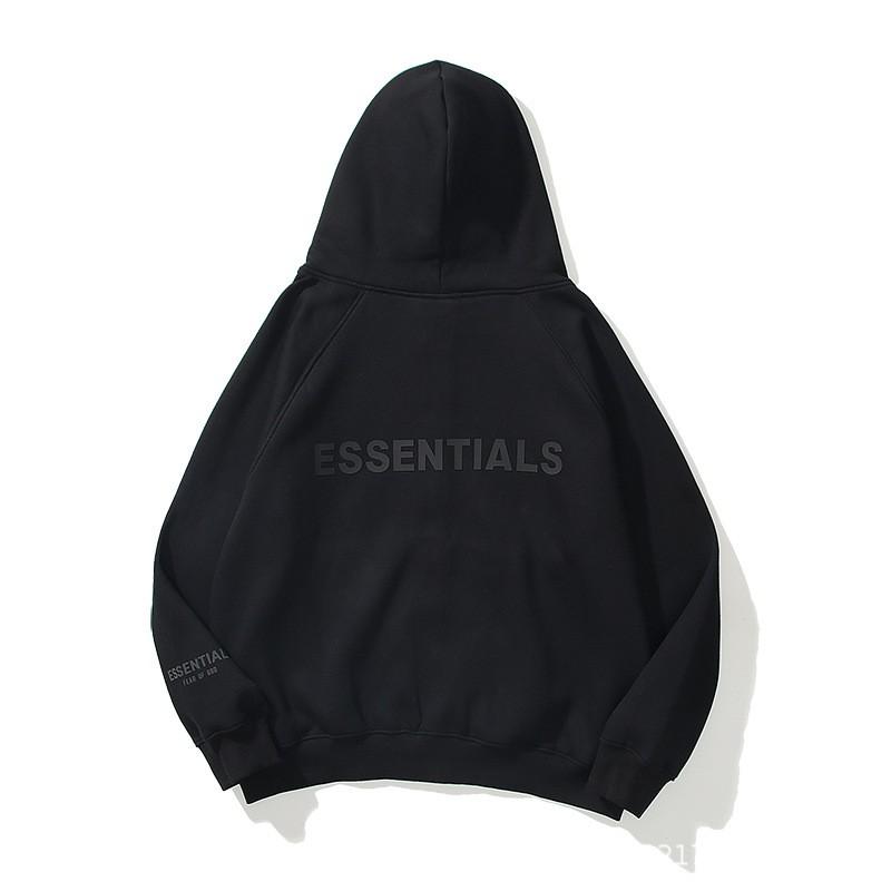 Temel Sokak Giyimi Kapüşonlu Fermuarlı Sweatshirt Erkek Kadın Pamuk Karışımı Hafif Günlük Pullover