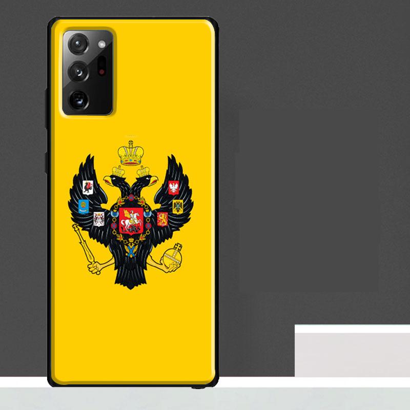 Russian Empire Coat of Arms Case For Samsung Galaxy S25 S24 S23 Ultra S9 S10 S20 S21 S22 Plus S23 FE S25 FE Phone Cover