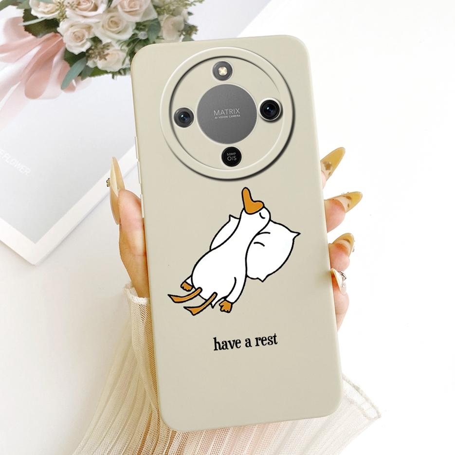 For Honor Magic 8 Lite Case Honor X9d MTN-NX1 Cute Dog Panda Cartoon Cover Silicone Case For Honor X70 X 70 HonorX9d Soft Fundas