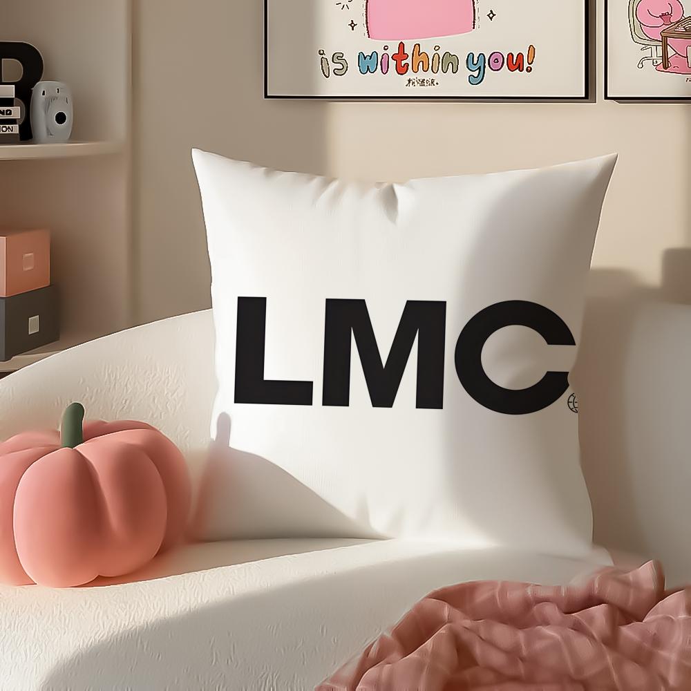 Classic Korea Brand LLMC Cushion Cover Pillowcase Short Plush Invisible zipper Room Sofa Cushion Cover