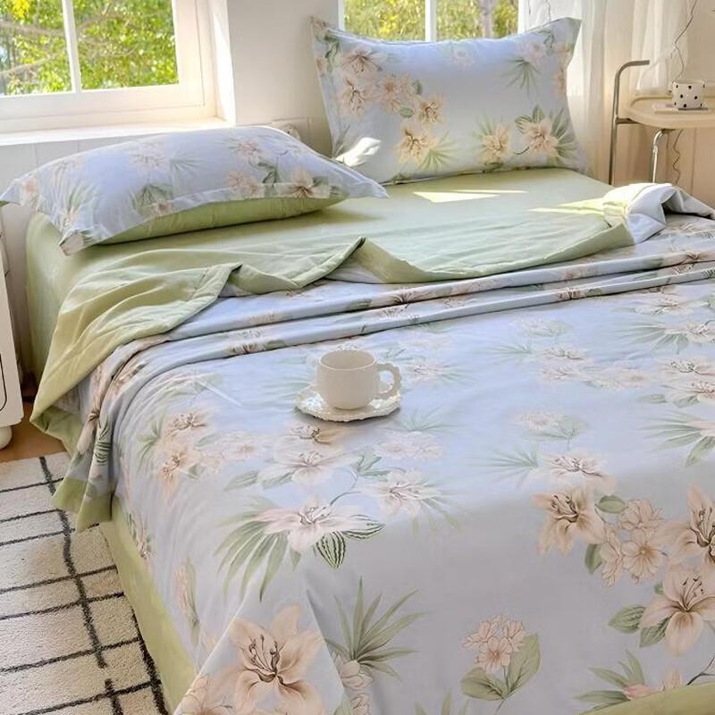 ZMNXG Comfortable All-Cotton Summer Quilt