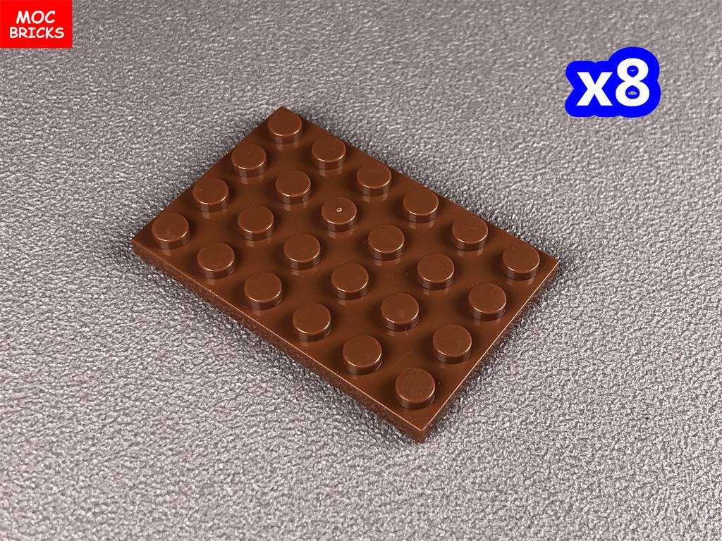 Non-Toxic Moc Bricks Plate 4X4 4X6 4X8 4X10 4X12 3031 3022 3035 3030 3029 Children Toy Building Blocks Assembles Birthday Gift