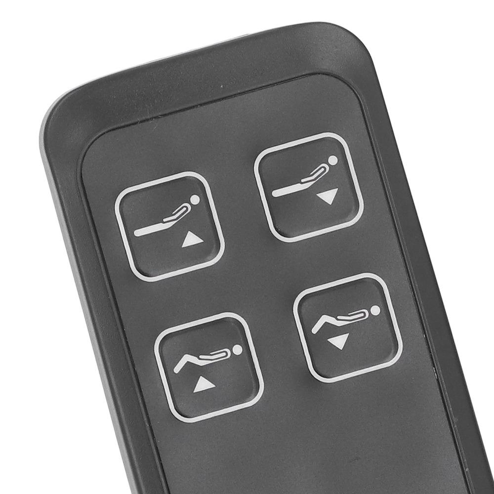 מתג 4 כפתורים חשמלי לכורסת נדנדה 5 פינים תקע צבע שחור בקר ספה חשמלי שלט רחוק ידני לכורסת נדנדה שימוש משרדי