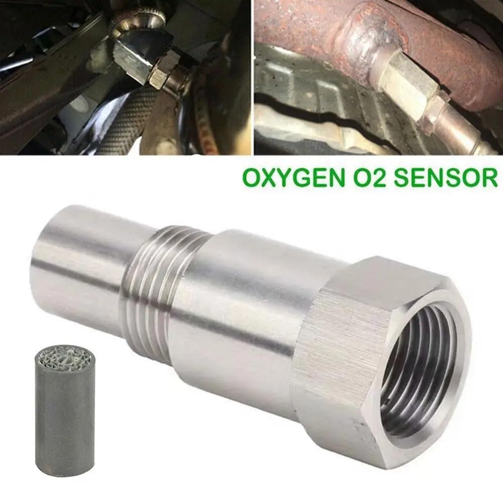 Car O2 Sensor Universal Extension Filter Oxygen O2 Sensor Connector Extender Spacer Female Thread
