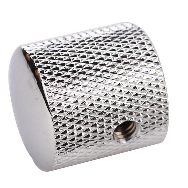 2x Chrome Metal Control Knobs Electric