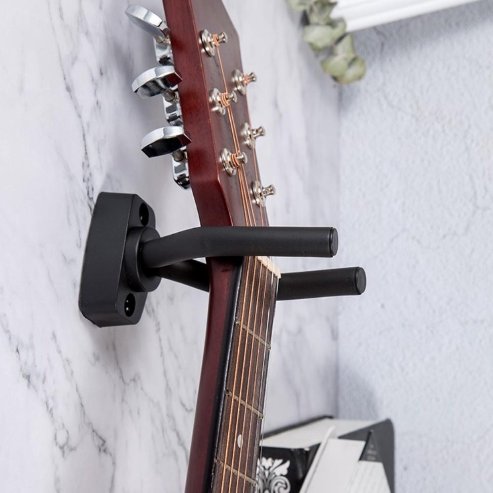 Neuer Wandhalter Haken für Gitarre, Robuster Rutschfester Instrumentenhalter Für Akustikgitarre, Bass, Ukulele, Violine Zubehör