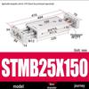 Pneumatic Adjustable Double Shaft Slide Table Cylinder, STMB10/16/20/25-100/125/150/200