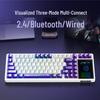AULA L99 Tri-Mode Wireless Custom Mechanical Keyboard with Smart Screen