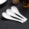 Tangshan Bone China Long Handle Soup Spoon - Ceramic Tableware Ladle Spoon
