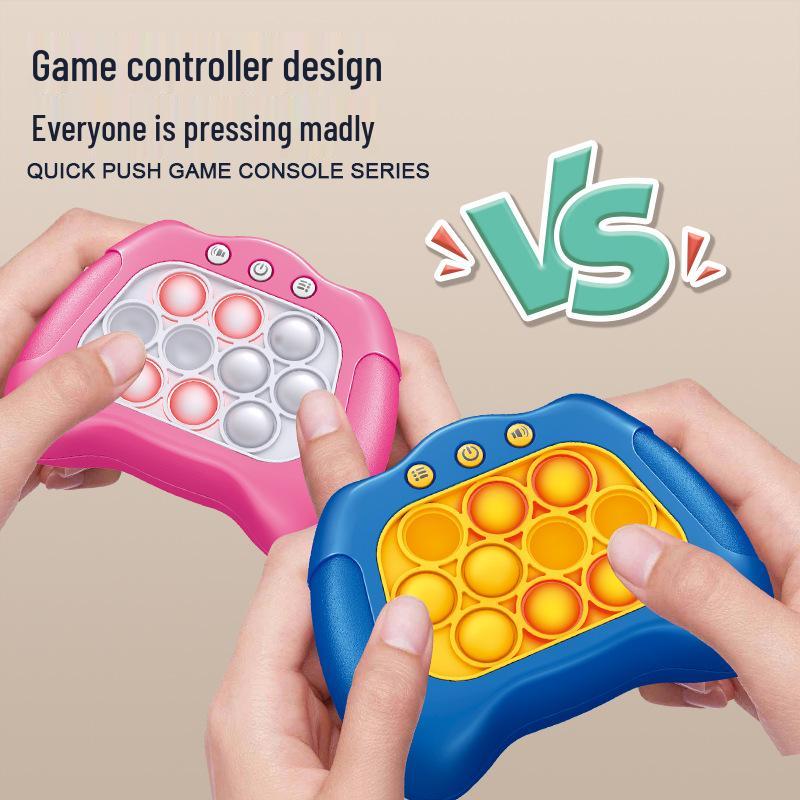 Handheld Whack-a-Mole Game Console: Educational Press & Pop Reaction Training Toy