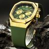 MEGIR Chronograph Fashion Sport Casual Watches for Men Silicone Waterproof Quartz Wristwatch Date Clock Reloj Hombre 2215