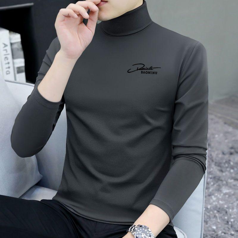 

Новый Осенний Весенний Деловой Повседневный Хипстерский Пуловер Свитер Мода Грация Элегантный Винтажный Водолазки Однотонный Топ Мужской XXXL серый