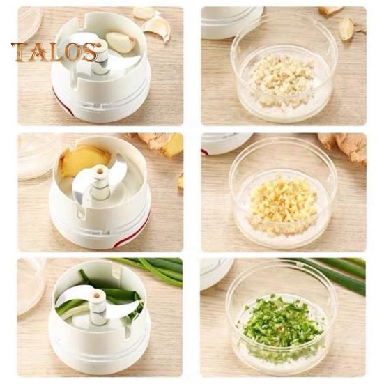 Manual Garlic Chopper Hand-Pulled Garlic Masher Mini Food Processor for Ginger Pepper Nuts Fruit And Vegetable Chopper