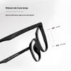 Women's TR90 Youth Glasses: Square/Round Frames, Face-Enhancing Design, Compatible with Prescription Lenses
