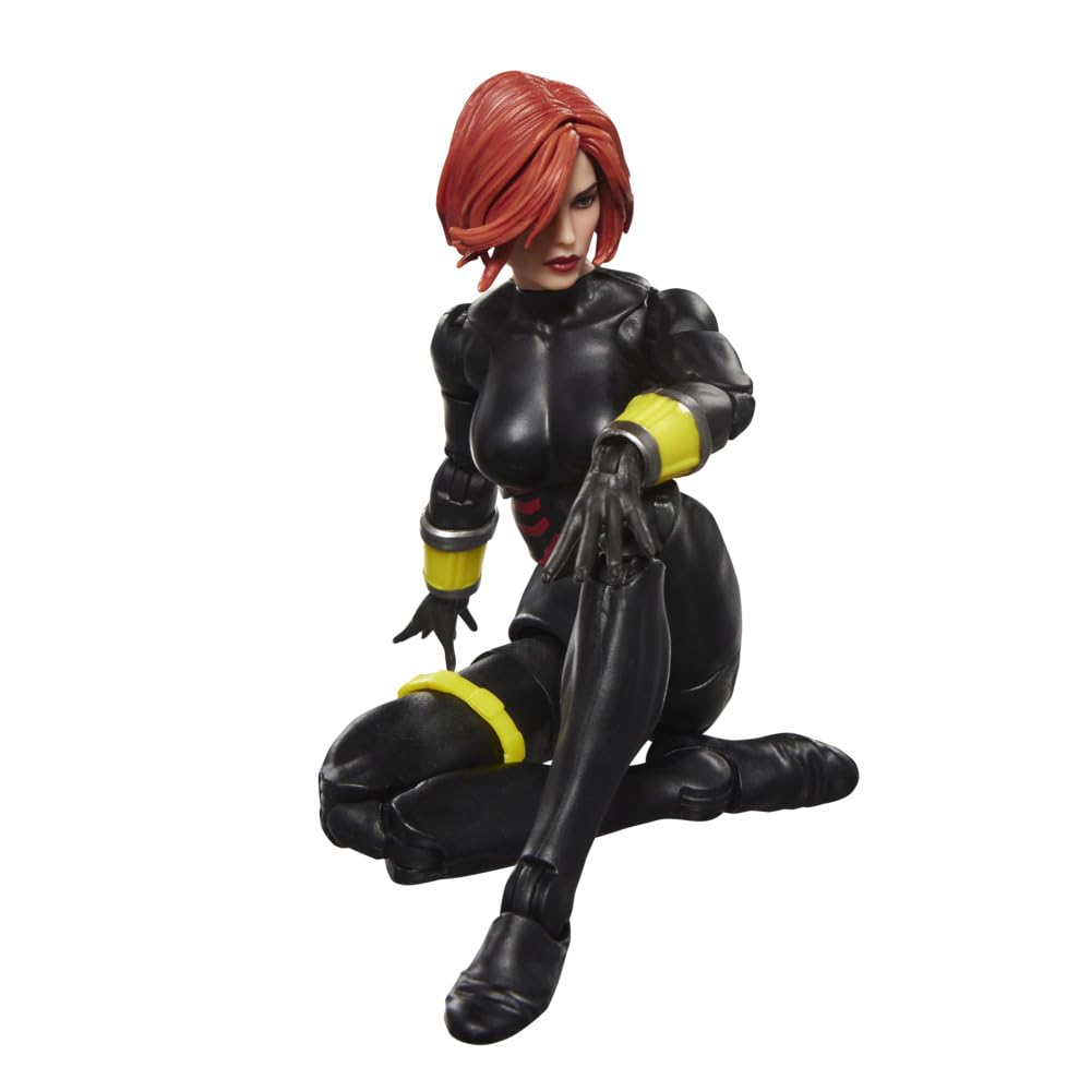 Hasbro MARVEL Legends Series Black Widow The Crossing Comic Collection 15cm Action Figure G2122 & Quicksilver, Avengers (Authentic)