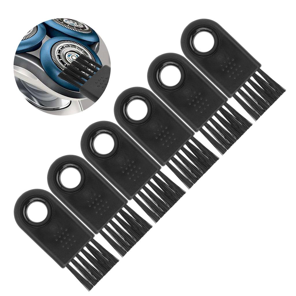 6Pcs Electric Shaver Cleaning Brush Mutifunctional Razor Cleaning Brush AntiSlip Trimmer Brush