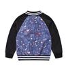 Spring and Autumn Men and Girls Fashionable Cute Printing Color Collision Jacket Children Splicing Jacket Baby Cardigan