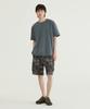 COVERNAT Small C Logo Nylon T-Shirt Charcoal