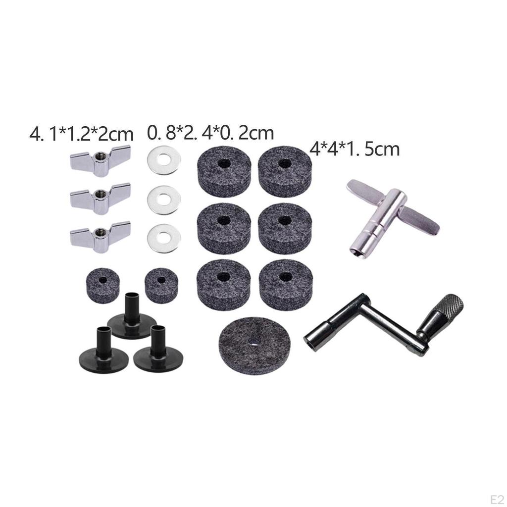20 -Fach Becken Replacement Cymbal Felt Washer's Pelvic Sleeve And Lowerer Pelvis Cushion